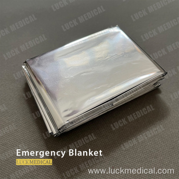 Emergency Foil Blanket First Aid Use